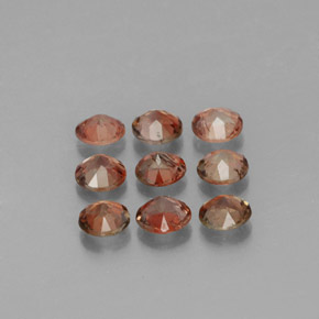 1.43 ct natürliche Mehrfarbig Andalusit-Edelsteine, Rund Schliff, VS