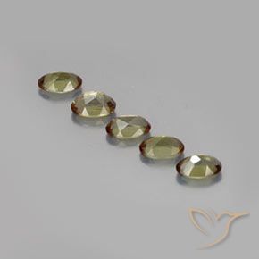 2.42 ct natürliche Mehrfarbig Andalusit-Edelsteine, Oval, VS-SI