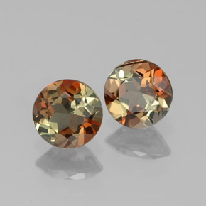  ct natürliche Mehrfarbig Andalusit-Edelsteine, Rund Schliff, VS