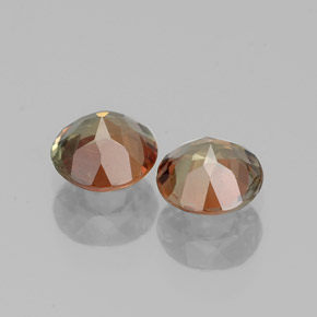  ct natürliche Mehrfarbig Andalusit-Edelsteine, Rund Schliff, VS