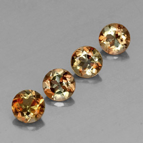  ct natürliche Mehrfarbig Andalusit-Edelsteine, Rund Schliff, VS