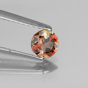 9,17 ctw natürlicher Mehrfarbig Andalusit, Rund Schliff, VS