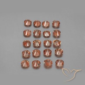 3.79 ct natürliche Mehrfarbig Andalusit-Edelsteine, Runden, VS