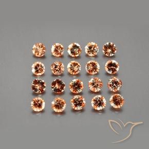3.60 ct natürliche Mehrfarbig Andalusit-Edelsteine, Runden, VS