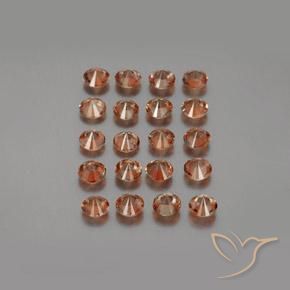 3.60 ct natürliche Mehrfarbig Andalusit-Edelsteine, Runden, VS