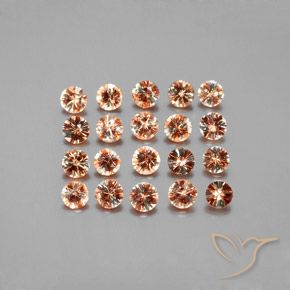 3.58 ct natürliche Mehrfarbig Andalusit-Edelsteine, Runden, VS