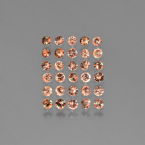 2.54 ct natürliche Mehrfarbig Andalusit-Edelsteine, Rund Schliff, VS