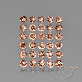 3.50 ct natürliche Mehrfarbig Andalusit-Edelsteine, Runden, VS