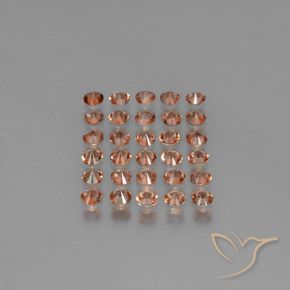 3.50 ct natürliche Mehrfarbig Andalusit-Edelsteine, Runden, VS