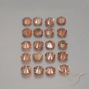3.79 ct natürliche Mehrfarbig Andalusit-Edelsteine, Runden, VS