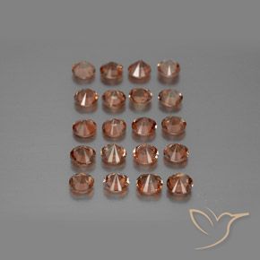 3.76 ct natürliche Mehrfarbig Andalusit-Edelsteine, Runden, VS