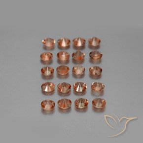 3.33 ct natürliche Mehrfarbig Andalusit-Edelsteine, Runden, VS
