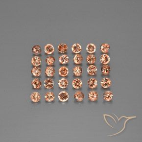 3.76 ct natürliche Mehrfarbig Andalusit-Edelsteine, Runden, VS