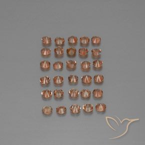 3.76 ct natürliche Mehrfarbig Andalusit-Edelsteine, Runden, VS