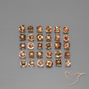 4.01 ct natürliche Mehrfarbig Andalusit-Edelsteine, Runden, VS