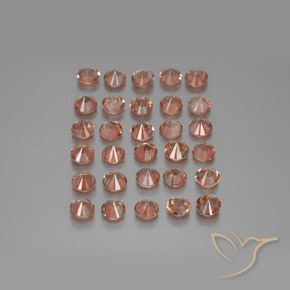 3.81 ct natürliche Mehrfarbig Andalusit-Edelsteine, Runden, VS
