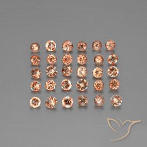 3.85 ct natürliche Mehrfarbig Andalusit-Edelsteine, Runden, VS