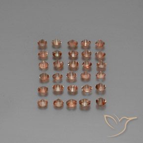 3.85 ct natürliche Mehrfarbig Andalusit-Edelsteine, Runden, VS