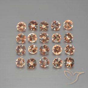 3.02 ct natürliche Mehrfarbig Andalusit-Edelsteine, Runden, VS