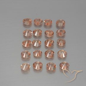 3.02 ct natürliche Mehrfarbig Andalusit-Edelsteine, Runden, VS