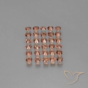 3.52 ct natürliche Mehrfarbig Andalusit-Edelsteine, Rund Schliff, VS