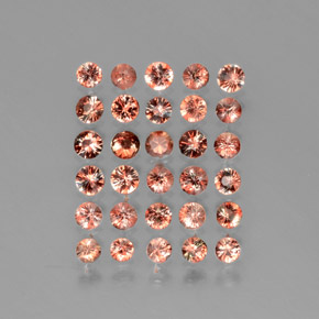 3,03 ct natürliche mehrfarbiger Andalusit-Edelsteine, Rundschliff, VS