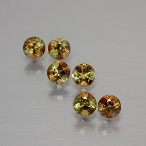 1.17 ct natürliche Mehrfarbig Andalusit-Edelsteine, Rund Schliff, VS