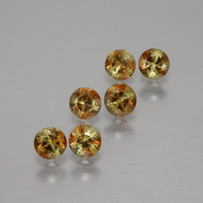 1,17 ct natürliche mehrfarbiger Andalusit-Edelsteine, Rundschliff, VS