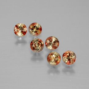  ct natürliche Mehrfarbig Andalusit-Edelsteine, Rund Schliff, VS