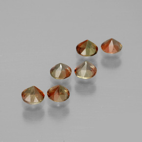  ct natürliche Mehrfarbig Andalusit-Edelsteine, Rund Schliff, VS