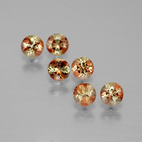 1.18 ct natürliche Mehrfarbig Andalusit-Edelsteine, Rund Schliff, VS