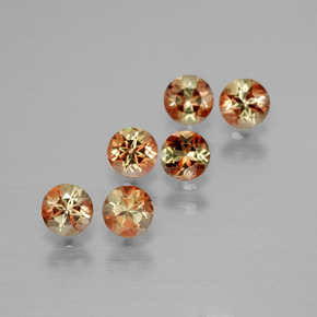 1.18 ct natürliche Mehrfarbig Andalusit-Edelsteine, Rund Schliff, VS