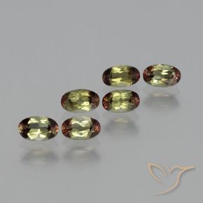 1.64 ct natürliche Mehrfarbig Andalusit-Edelsteine, Oval, VS