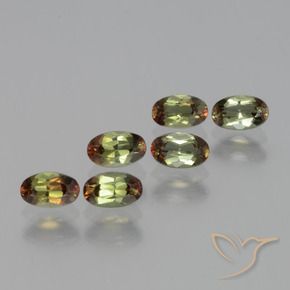 1.71 ct natürliche Mehrfarbig Andalusit-Edelsteine, Oval Schliff, VS