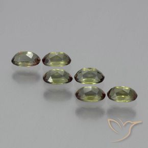 1.68 ct natürliche Mehrfarbig Andalusit-Edelsteine, Oval, VS