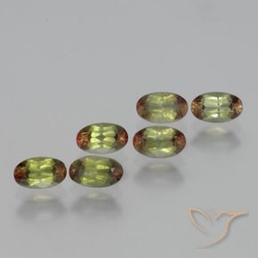 1.72 ct natürliche Mehrfarbig Andalusit-Edelsteine, Oval, VS