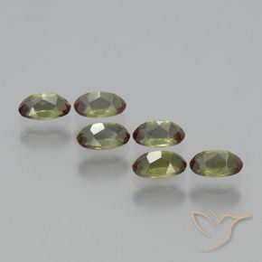 1.72 ct natürliche Mehrfarbig Andalusit-Edelsteine, Oval, VS