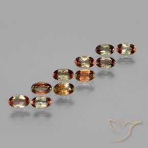 2.48 ct natürliche Mehrfarbig Andalusit-Edelsteine, Oval, VS