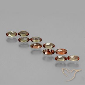 2.48 ct natürliche Mehrfarbig Andalusit-Edelsteine, Oval, VS