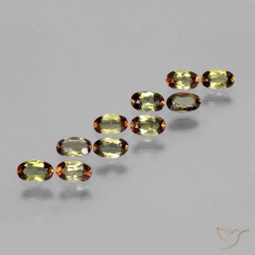 2.14 ct natürliche Mehrfarbig Andalusit-Edelsteine, Oval, VS