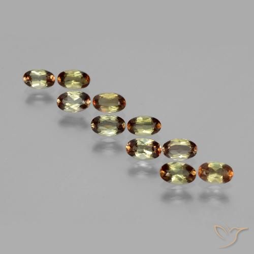 2.25ctw Natürlicher Mehrfarbig Andalusit, Oval, VS