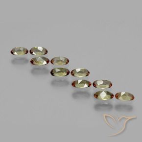 2.25 ct natürliche Mehrfarbig Andalusit-Edelsteine, Oval, VS