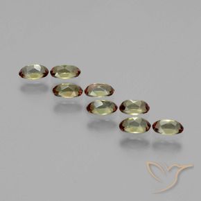 1.94 ct natürliche Mehrfarbig Andalusit-Edelsteine, Oval, VS