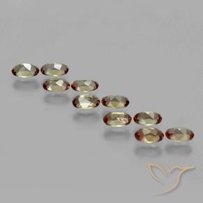 2.63 ct natürliche Mehrfarbig Andalusit-Edelsteine, Oval, VS