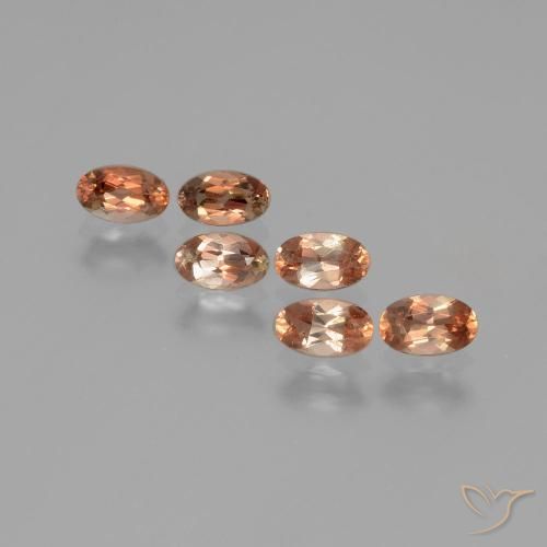 1.57ctw Natürlicher Mehrfarbig Andalusit, Oval, VS