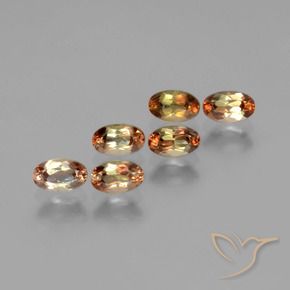 1,82 ct natürliche mehrfarbiger Andalusit-Edelsteine, Oval Schliff, VS