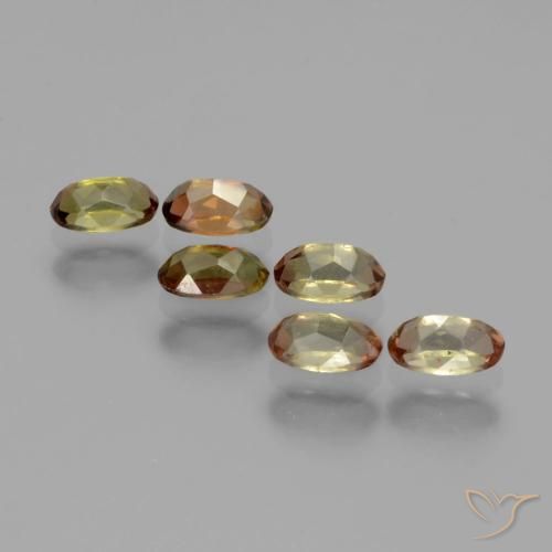1.80 ct natürliche Mehrfarbig Andalusit-Edelsteine, Oval, VS