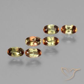 1.56 ct natürliche Mehrfarbig Andalusit-Edelsteine, Oval, VS