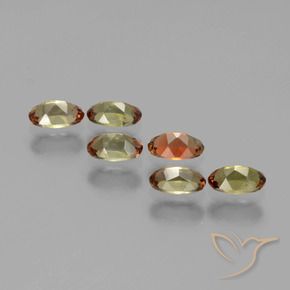 1.56 ct natürliche Mehrfarbig Andalusit-Edelsteine, Oval, VS