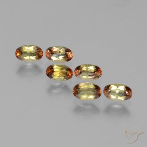 1.68ctw Natürlicher Mehrfarbig Andalusit, Oval, VS